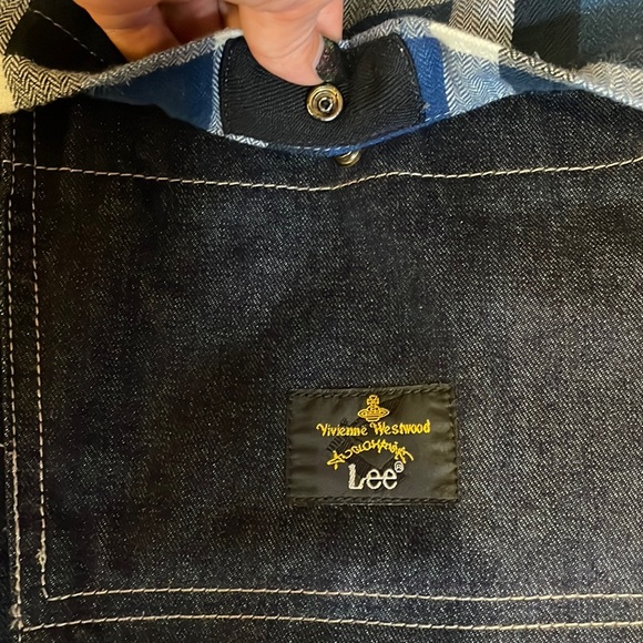 Vivian Westwood Anglomania + Lee Plaid and Denim Shirt - Picture 9 of 12